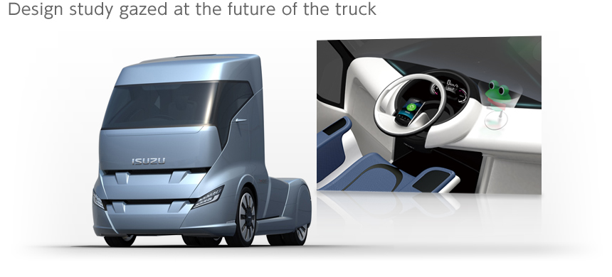 Design study gazed at the future of the truck