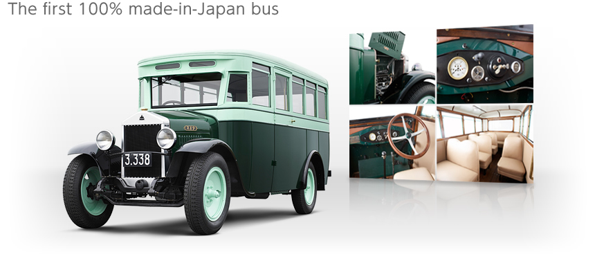 The first 100% made-in-Japan bus