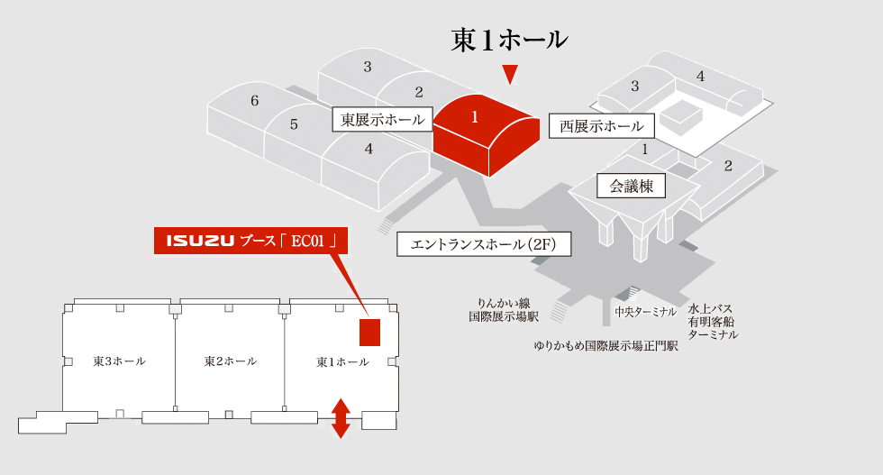 会場の地図