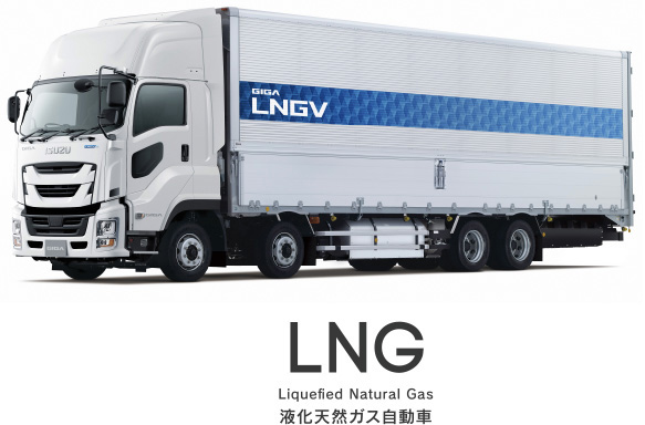 LNG Liqueﬁed Natural Gas 液化天然ガス自動車