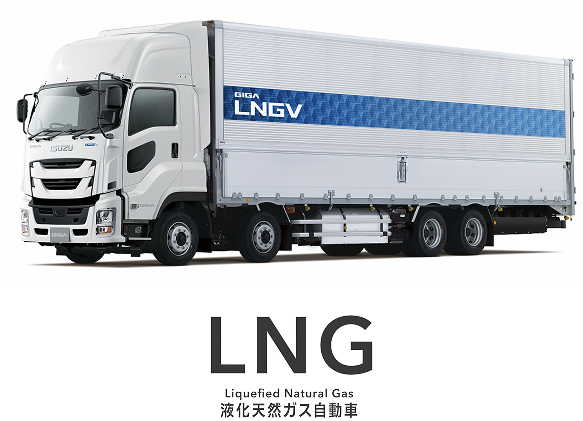 LNG Liquefied Natural Gas 液化天然ガス自動車