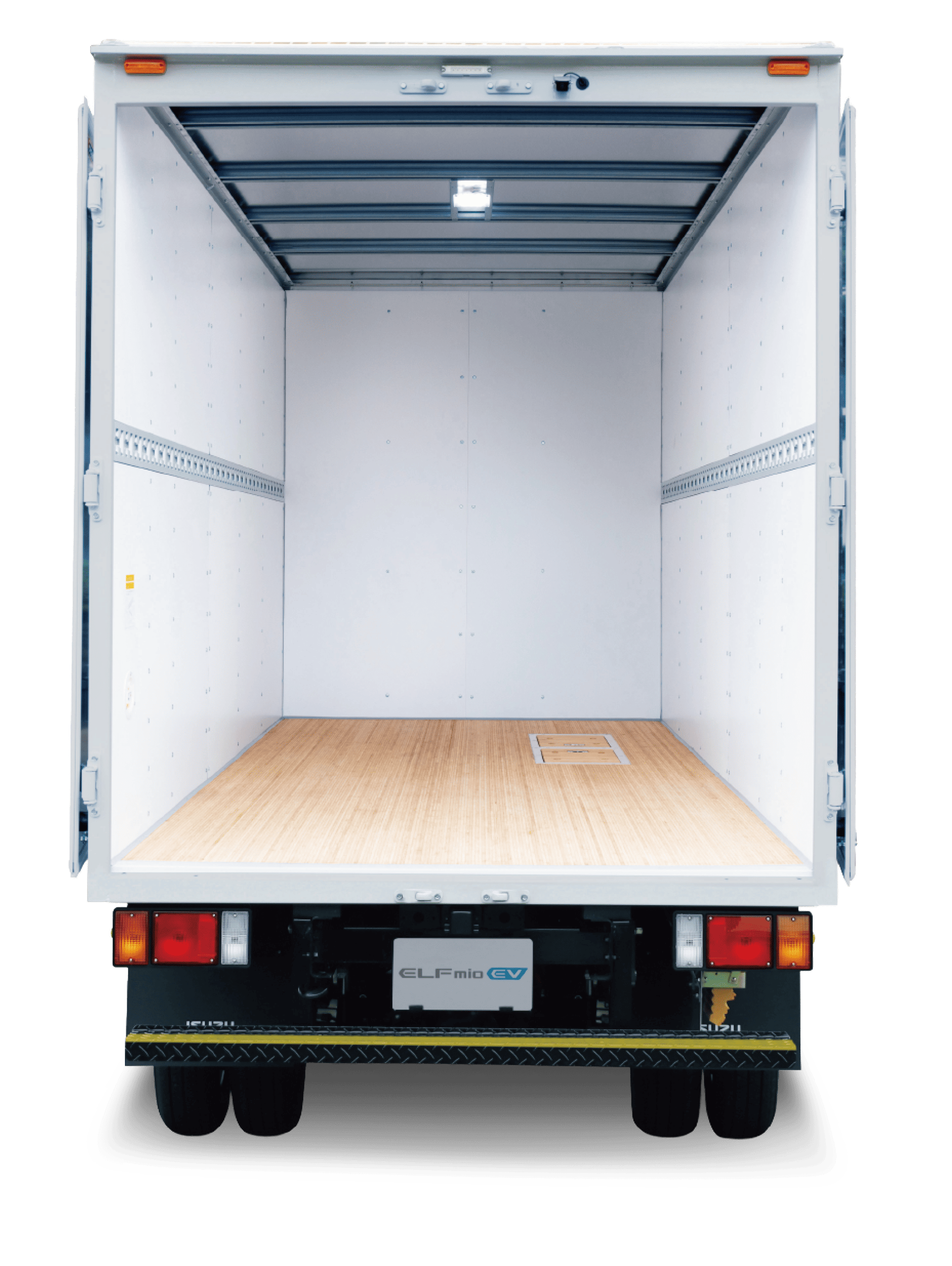 フラットな荷室フロア