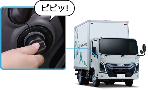 素早いシステム起動で瞬時に走行可能