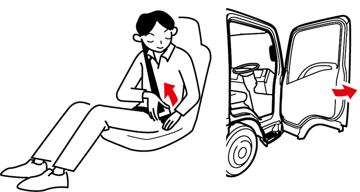 離席連動パーキングブレーキ