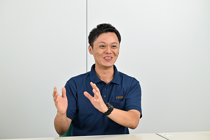みやぎ生活協同組合 仙台中央センター 配送グループマネージャー 井島 貴之さん